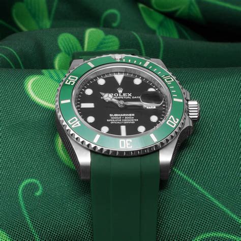 rubber b rolex review|rolex hulk with rubber strap.